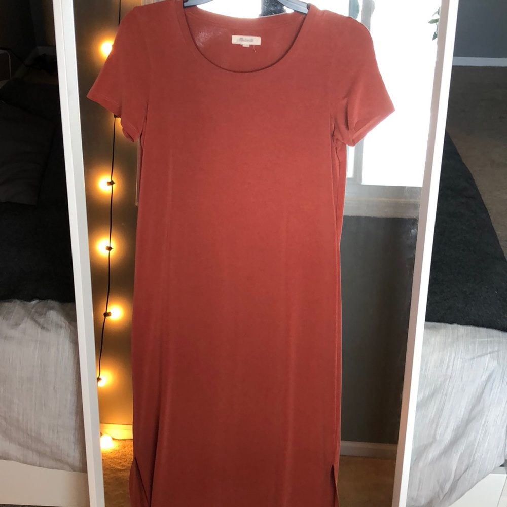 Orange Madewell Maxi Dress